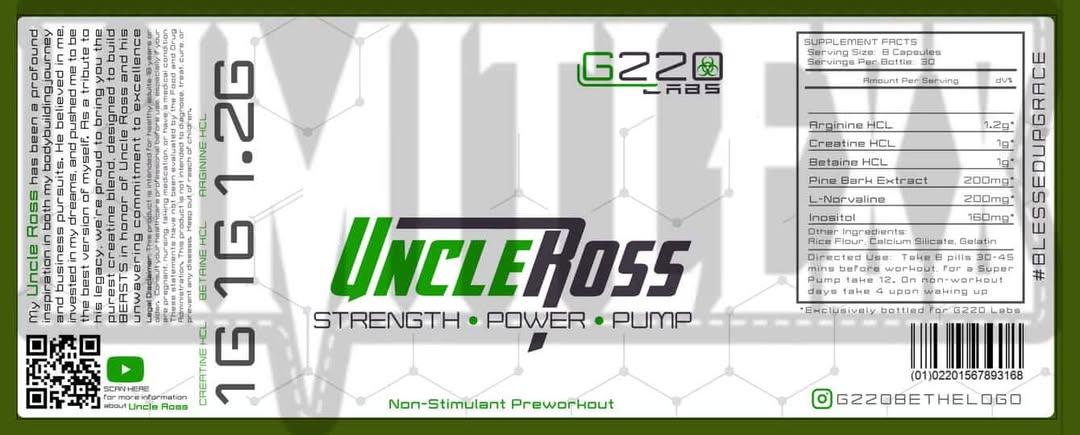 Uncle Ross Creatine