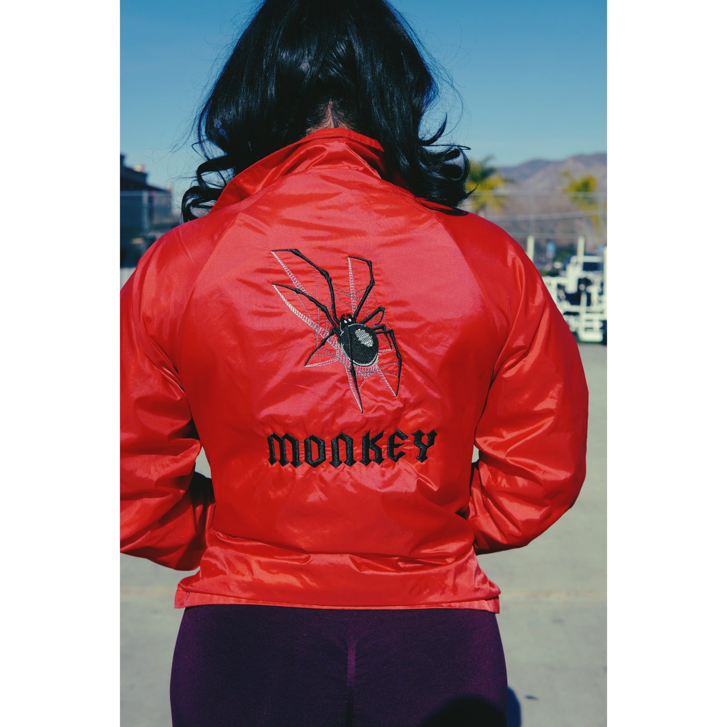 Spider Monkey Nylon Jacket