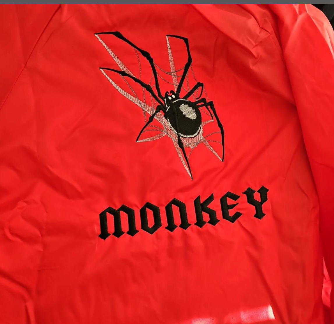 Spider Monkey Nylon Jacket