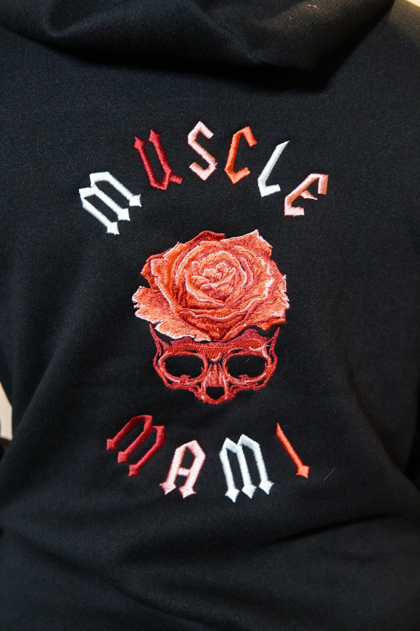 Muscle Mami skull Rose