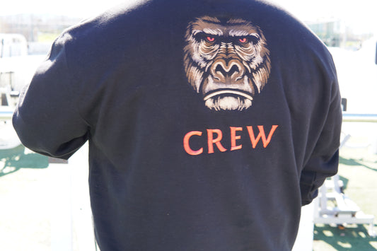 Gorilla crew pullover sweater